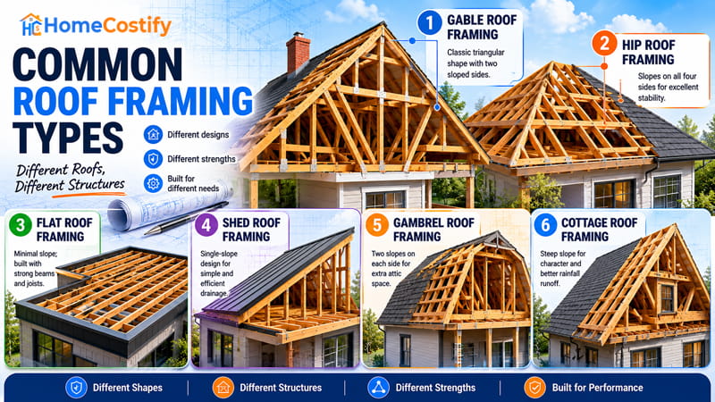 Common Roof Framing Types
