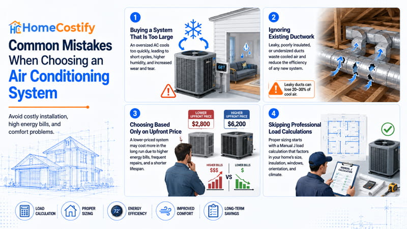 Common Mistakes When Choosing an types of Air Conditioning System