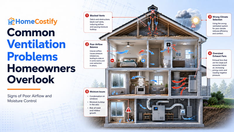 Common Ventilation Problems Homeowners Overlook
