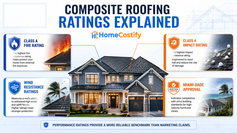Composite Roofing Ratings Explained