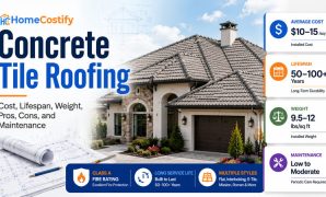 Concrete Tile Roofing: Cost, Lifespan, Weight, Pros, Cons, and and Maintenance
