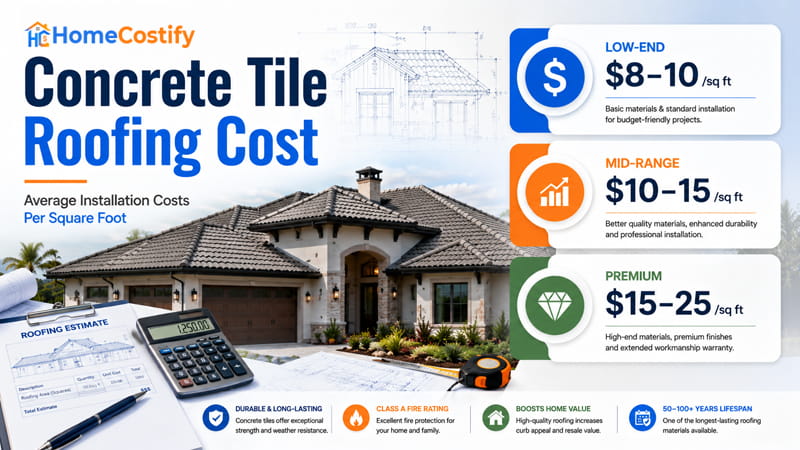 Concrete Tile Roofing Cost