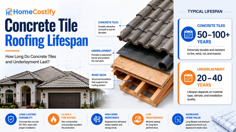 Concrete Tile Roofing Lifespan
