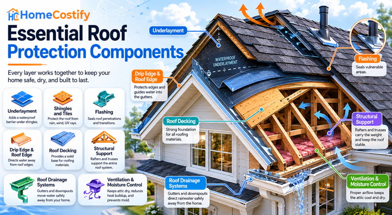 Essential Roof Protection Components