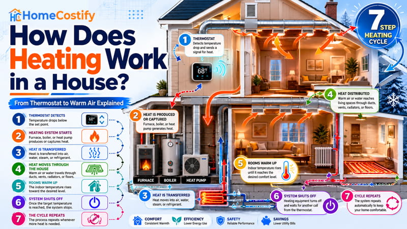 How Does Heating Work in a House?
