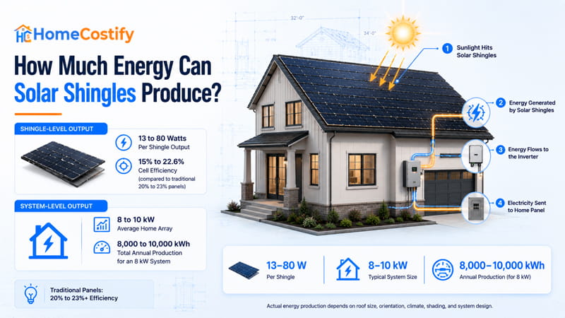 How Much Energy Can Solar Shingles Produce?
