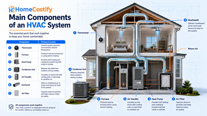 Main Components of an HVAC System