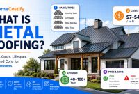 Metal-Roofing What is Metal Roofing? Types, Costs, Lifespan, Pros and Cons for Homeowners