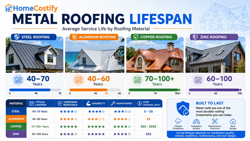 Metal Roofing Lifespan