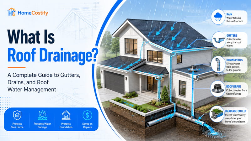What Is Roof Drainage? A Complete Guide to Gutters, Drains, and Roof Water Management