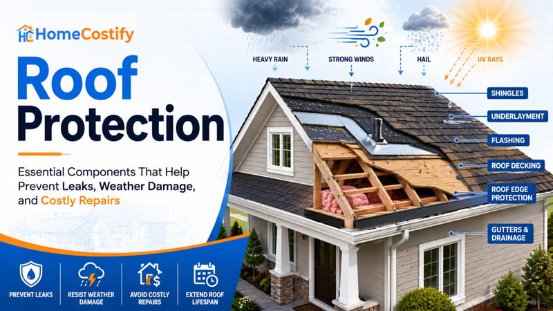 Roof Protection: Essential Components That Help Prevent Leaks, Weather Damage, and Costly Repairs