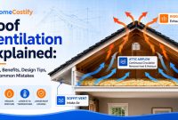 Roof Ventilation Explained: Types, Benefits, Design Tips, and Common Mistakes