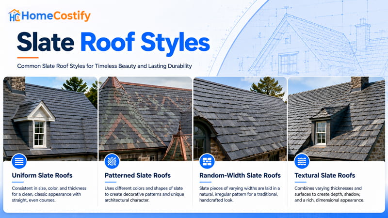Slate Roof Styles