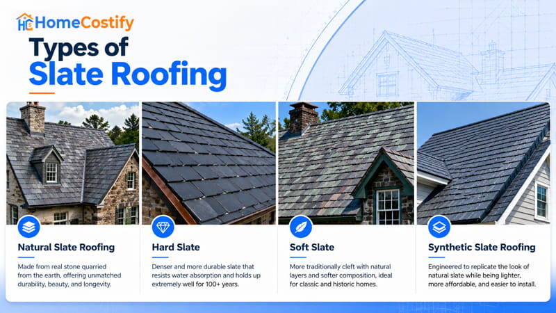 Types of Slate Roofing