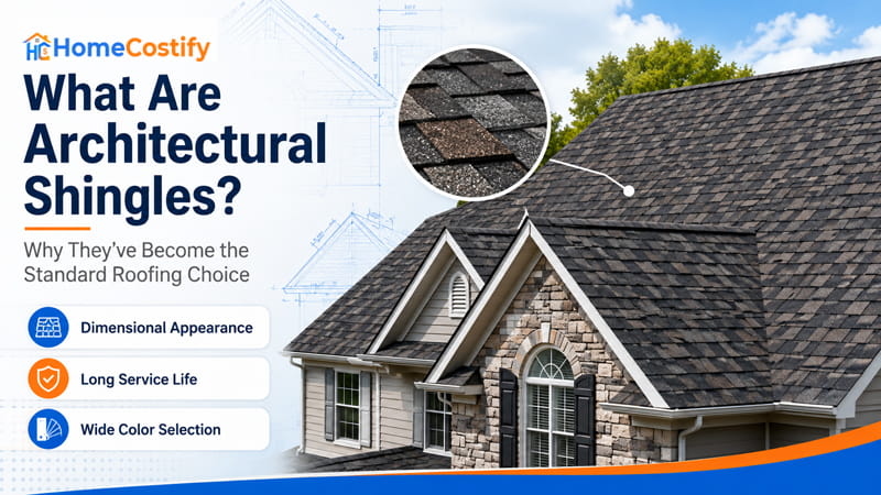 What Are Architectural Shingles? Why They’ve Become the Standard Roofing Choice