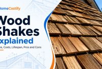 Wood-Shake Wood Shakes Explained: Types, Costs, Lifespan, Pros and Cons