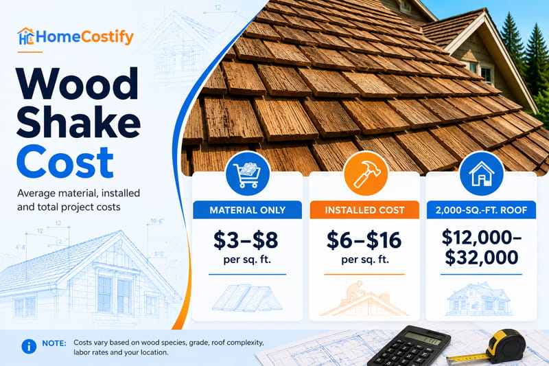 Wood Shake Cost