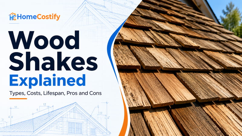 Wood Shakes Explained: Types, Costs, Lifespan, Pros and Cons