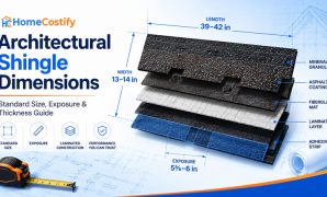 Architectural Shingle Dimensions: Standard Size, Exposure & Thickness Guide