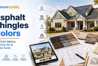 Asphalt Shingles Colors: Best Color Options, Matching Tips & Climate Guide
