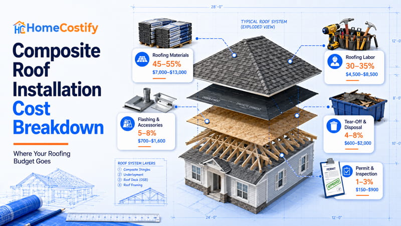 Composite Roof Installation Cost Breakdown