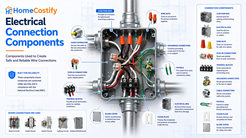 Electrical Wiring Components: Electrical Connection Components