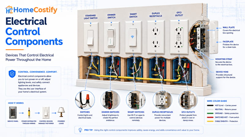 Electrical Wiring Components: Electrical Control Components