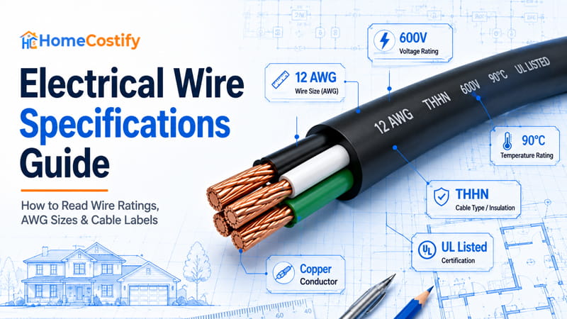 Electrical Wire Specifications Guide: How to Read Wire Ratings, AWG Sizes & Cable Labels