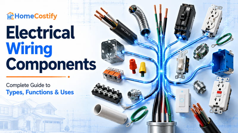 Electrical Wiring Components: Complete Guide to Types, Functions & Uses