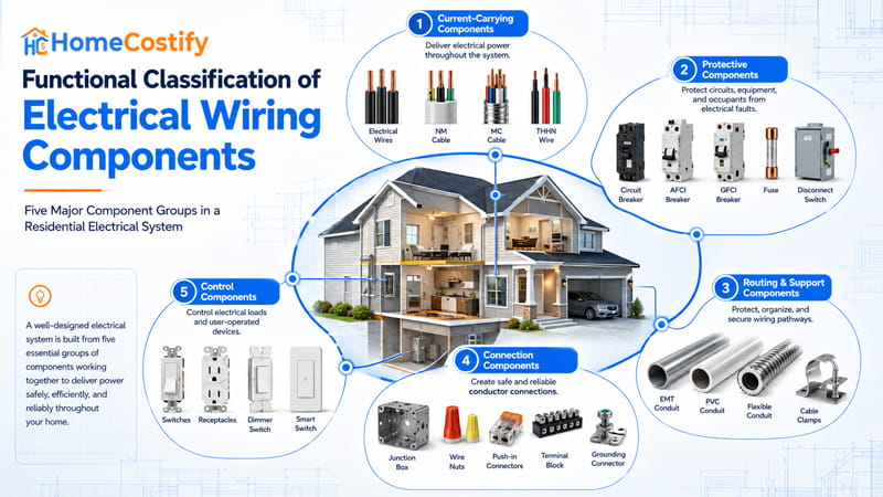 How Electrical Wiring Components Are Organized