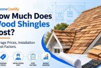 How Much Does Wood Shingles Cost? Average Prices, Installation & Cost Factors