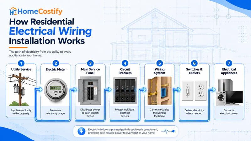 How Residential Electrical Wiring Installation Works