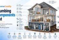 Plumbing-Components Plumbing Components List: Complete Names and Functions of Every Part in a Home Plumbing System