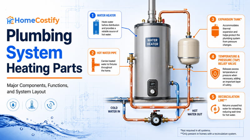Water Heating Parts That Supply Hot Water
