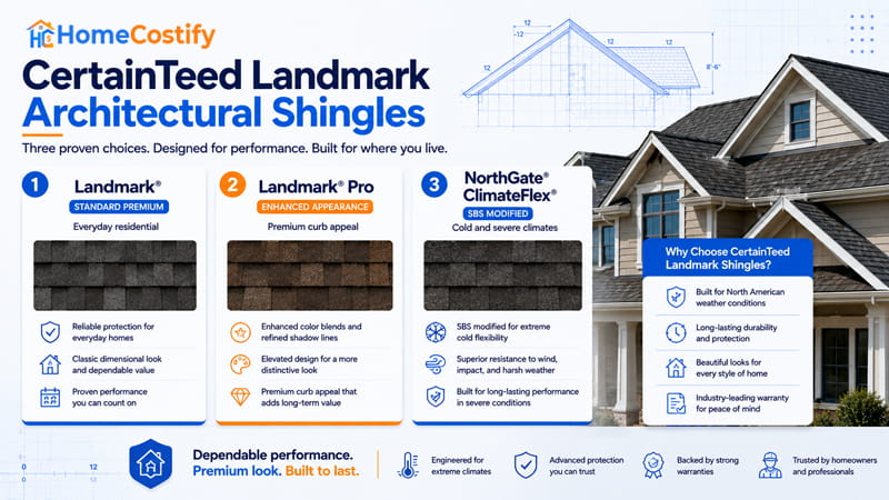 certainteed landmark architectural shingles