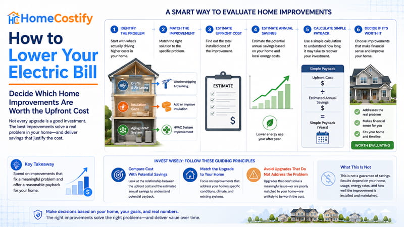 How to Lower Your Electric Bill: Decide Which Home Improvements Are Worth the Upfront Cost