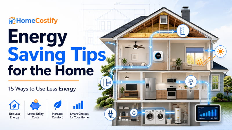 Energy Saving Tips for the Home: 15 Ways to Use Less Energy