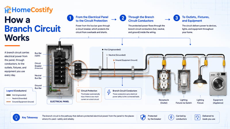 How a Branch Circuit Works