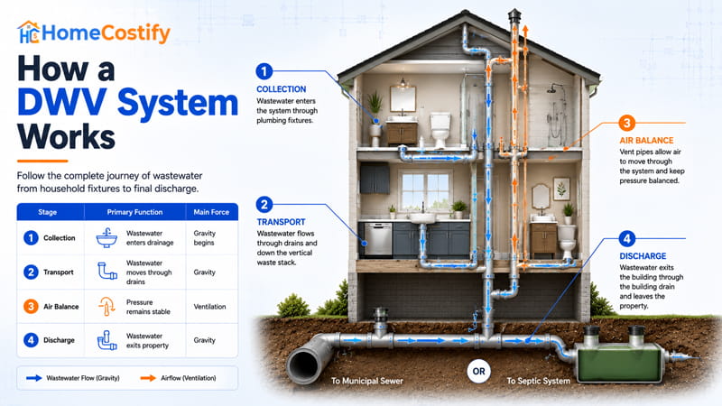 How a DWV System Works
