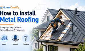 How to Install Metal Roofing: A Step-by-Step Guide to Panels, Flashing & Fasteners