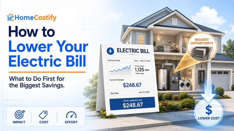 How to Lower Your Electric Bill: What to Do First for the Biggest Savings