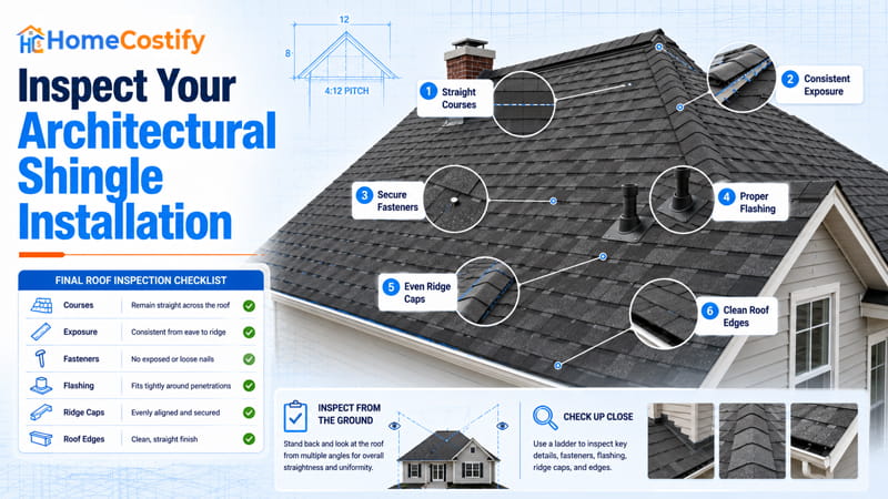 Inspect Your Architectural Shingle Installation