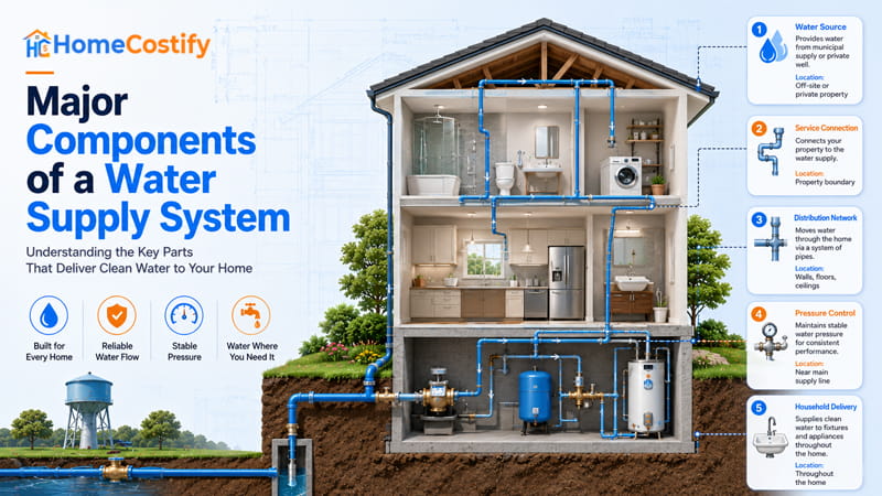 Major Components of a Water Supply System