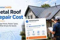 Metal Roof Repair Cost: Average Prices, Repair Types, and What Drives the Quote