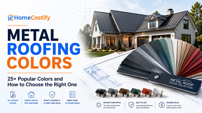 Metal Roofing Colors: 25+ Popular Colors and How to Choose the Right One