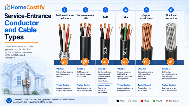 Service-Entrance Conductors and Cables