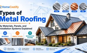 Types of Metal Roofing By Materials, Panels, and Installation Systems Explained