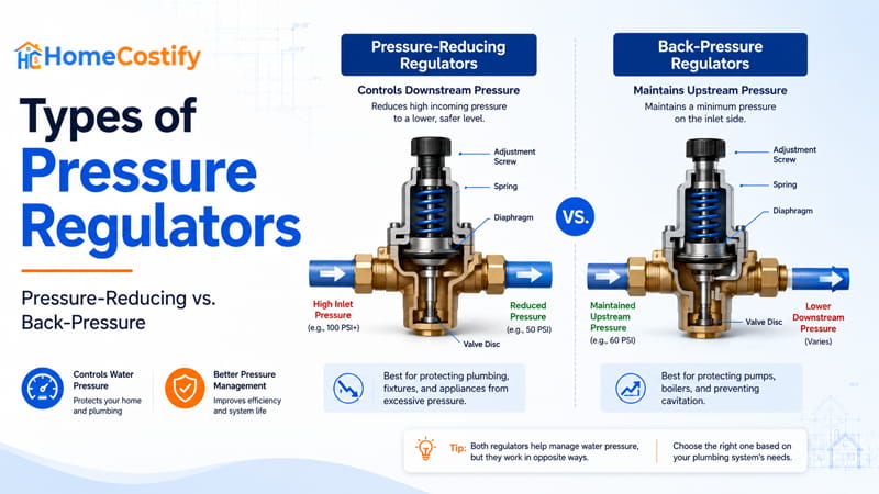 What Are the Main Types of Pressure Regulators?