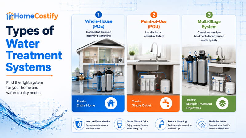Types of Water Treatment Systems