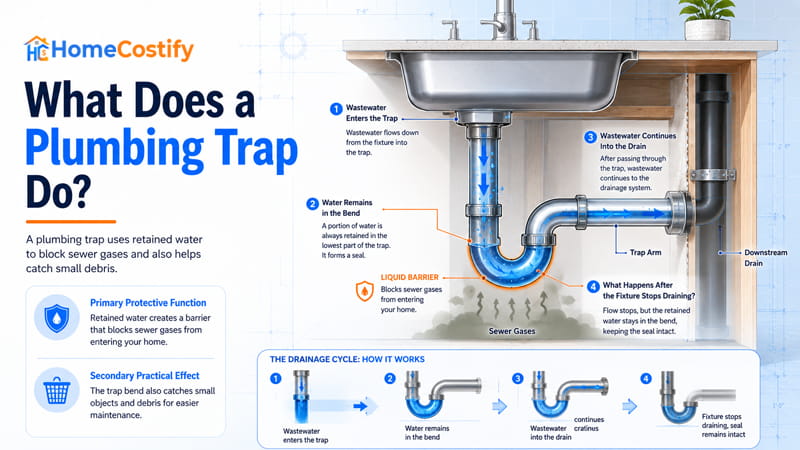 What Does a Plumbing Trap Do?